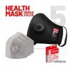 ماسک پنج لایه فیلتردار قابل تعویض تک سوپاپ یحیی  کد Yahaya  Mask -599V